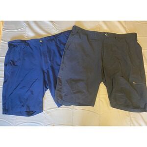 FootJoy Golf Shorts Men 38 Blue Grey 2 Pair Bundle Stretch Performance